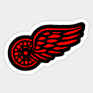 Detroit red wings team Sticker